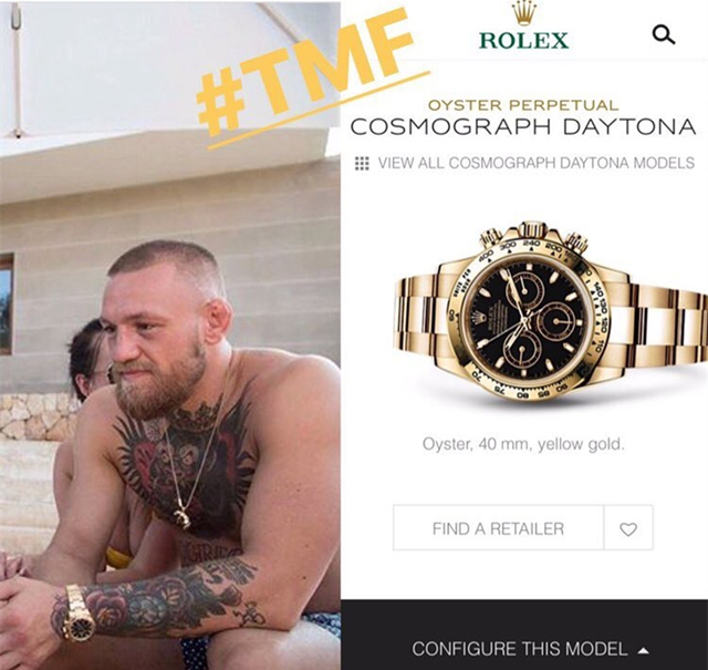 ufc嘴炮有多少钱,嘴炮手表