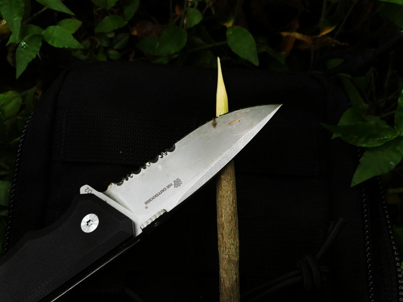 汉道洛克折叠刀钛合金版,汉道洛克刀镂空手柄好吗