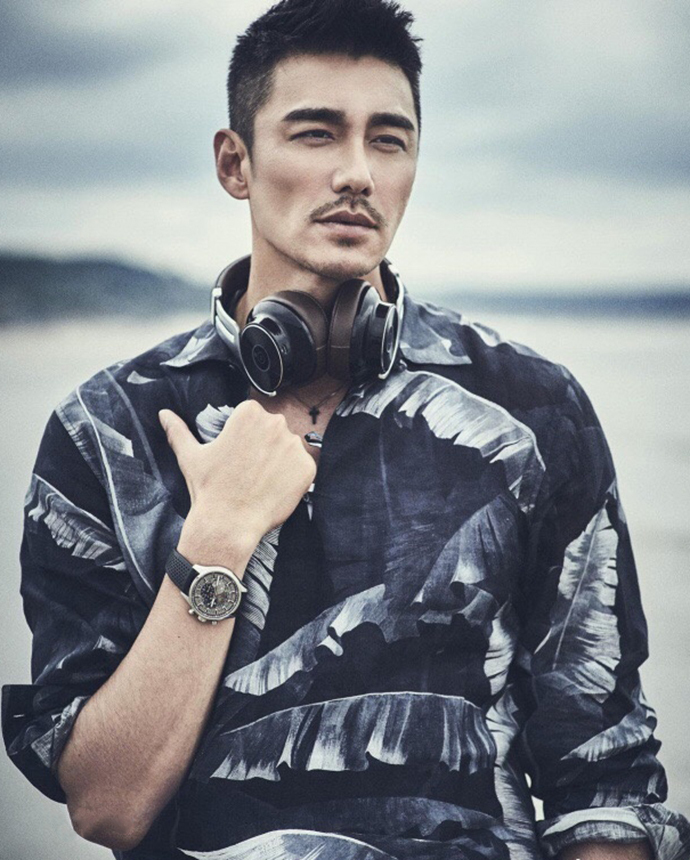 胡兵时装周照片,胡兵第十次伦敦时装周首秀