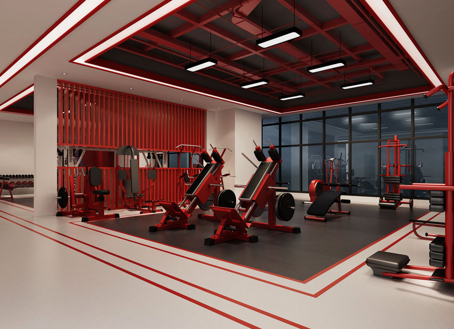 健身会所设计风格,健身会所招牌设计图