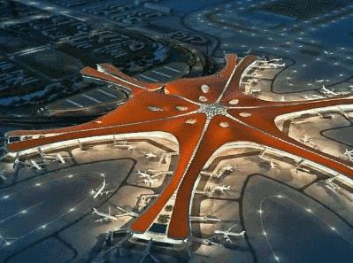 北京机场航拍震撼全景图,北京大兴机场震撼高清