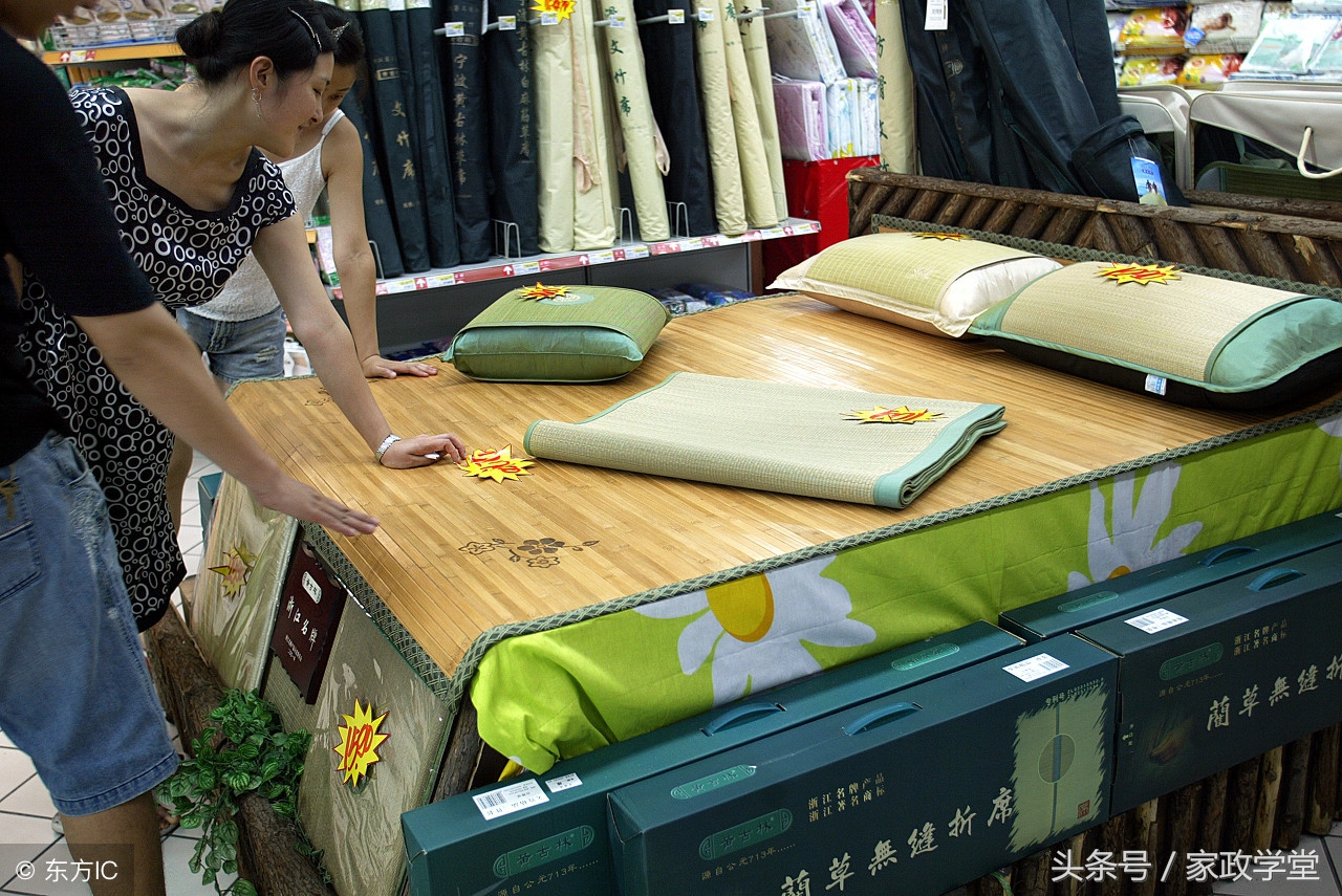 藤制凉席怎样清洁,好清洁的冰丝凉席