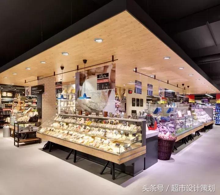 零售区设计效果图,让人惊艳的超市设计