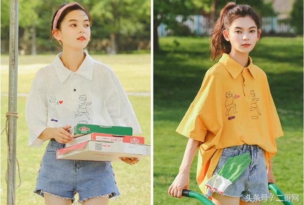 2020时尚潮流个性polo衫,新款潮流Polo衫