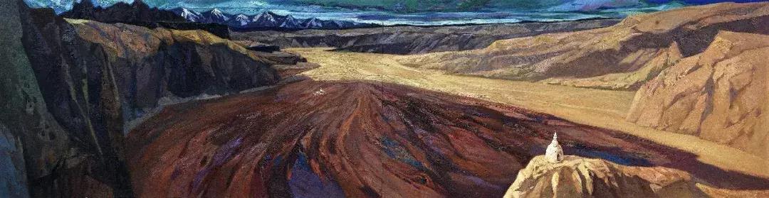 春江花月夜油画王辉,全国油画名家王辉