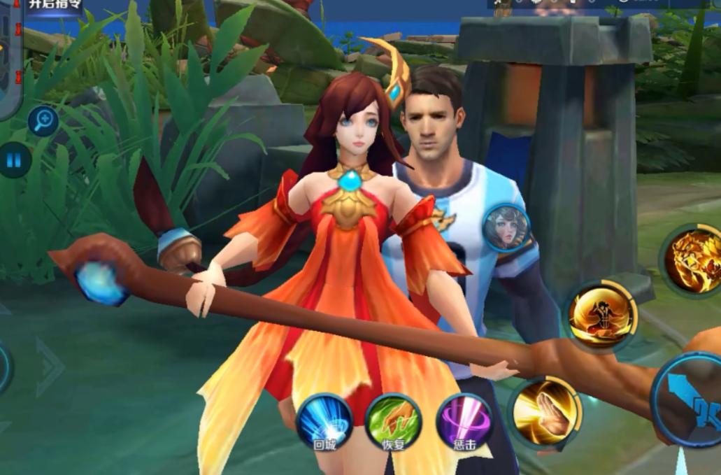 梅西与王者荣耀合影,王者荣耀梅西三人组