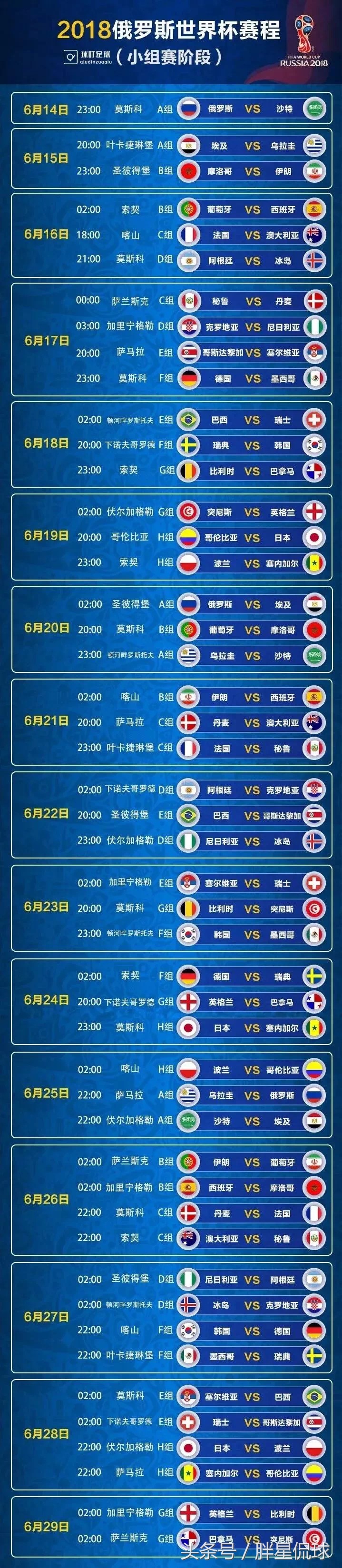 世界杯伪球迷观赛指南,2018世界杯观战指南