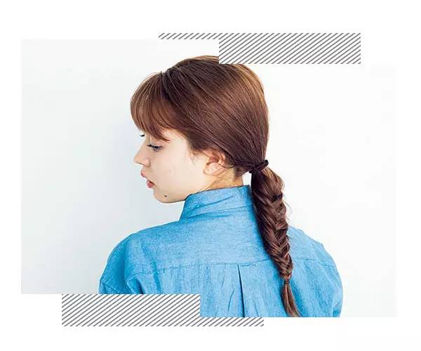 刘海鱼骨辫编发教程,鱼骨辫编发教程春天该有的发型