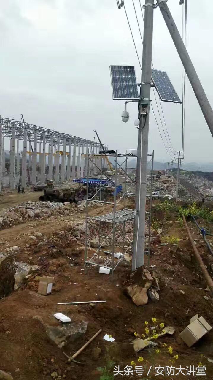 4g户外太阳能监控摄像头,4g太阳能野外监控方案