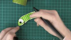 可以变换两种形态的恐龙折纸,食肉牛龙恐龙折纸教程第4段