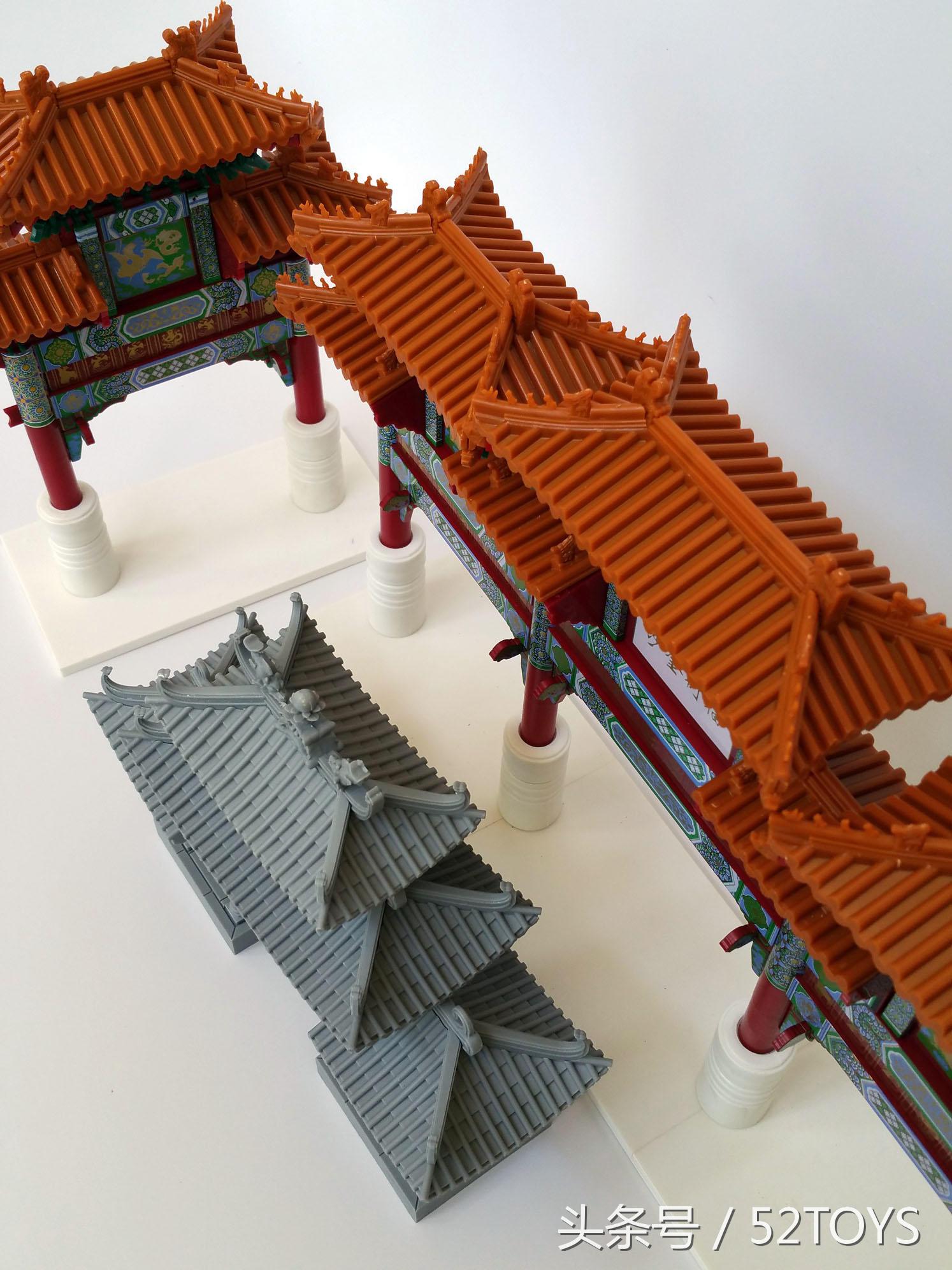 古建筑手办,中国古建筑手办