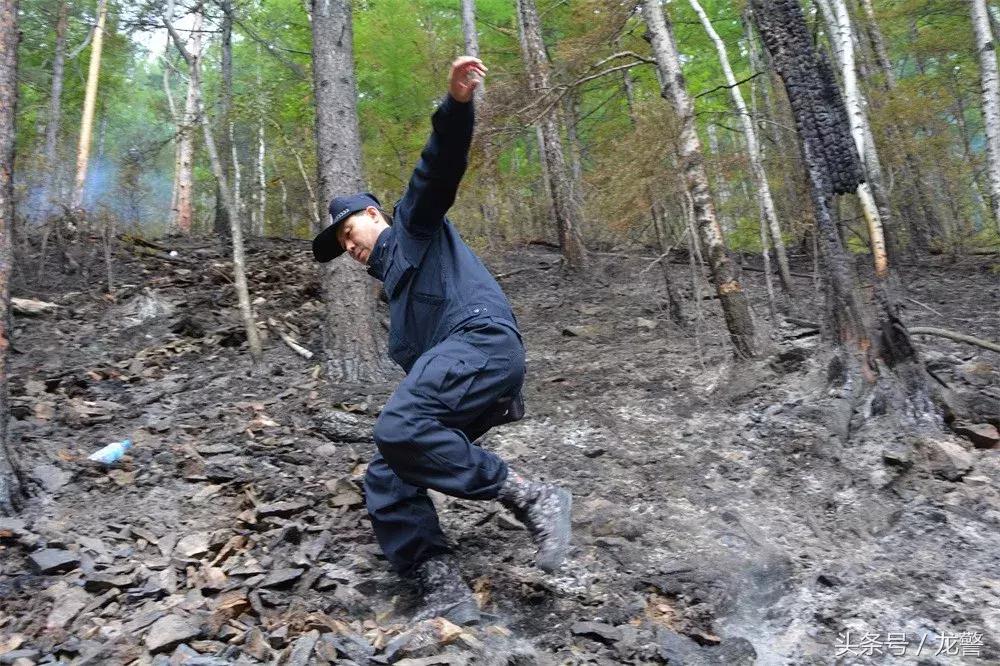 「龙江警风」烈火中逆行的“警察蓝”