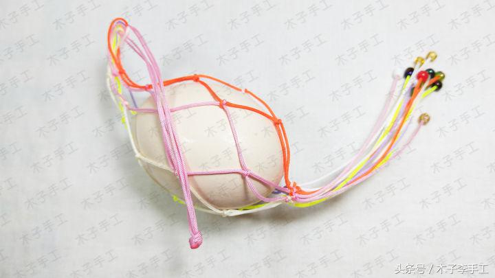 手工端午节蛋兜,端午节蛋兜的编法