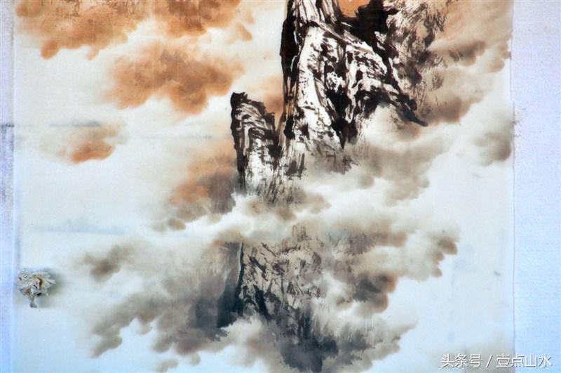 曾刚老师彩墨山水画,曾刚老师写意山水画技法视频