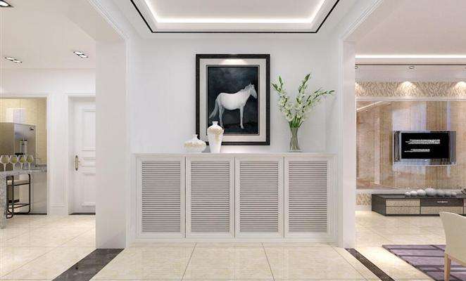 房子玄关摆放什么东西好,房子玄关的装饰