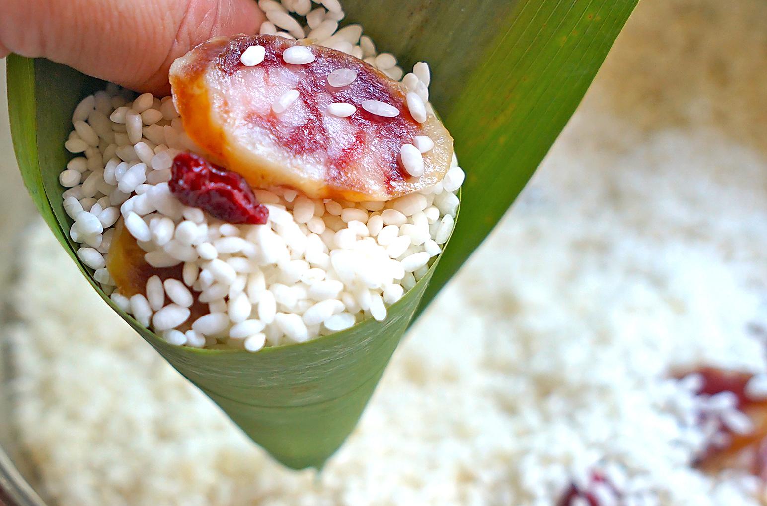 教你粽子的包法,教你粽子简单包法