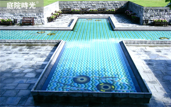 马赛克家装应用,景观马赛克的优点