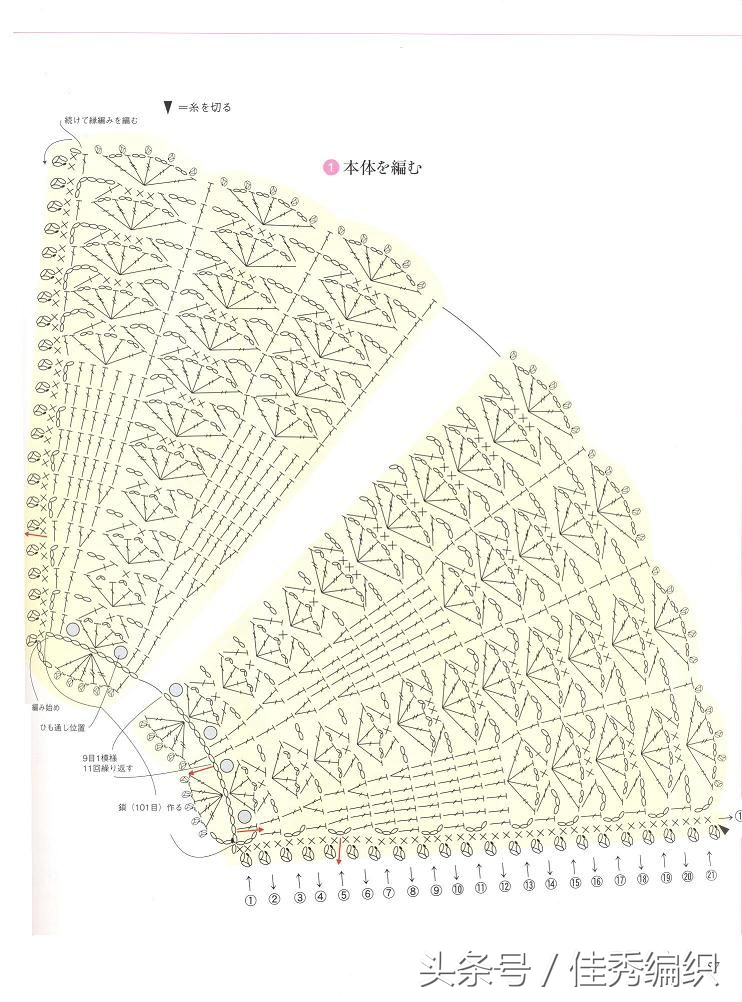 初生婴儿毛衣钩针简单编织,婴儿钩针编织教程全过程