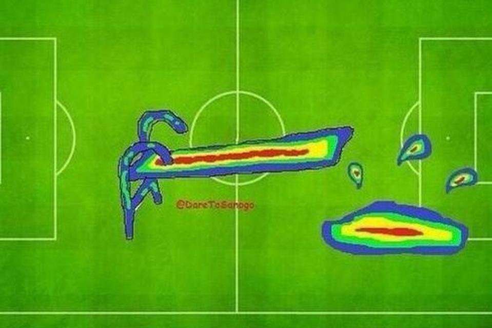 c罗假摔被皮克看穿后憋笑表情,那些年c罗罚丢的点球