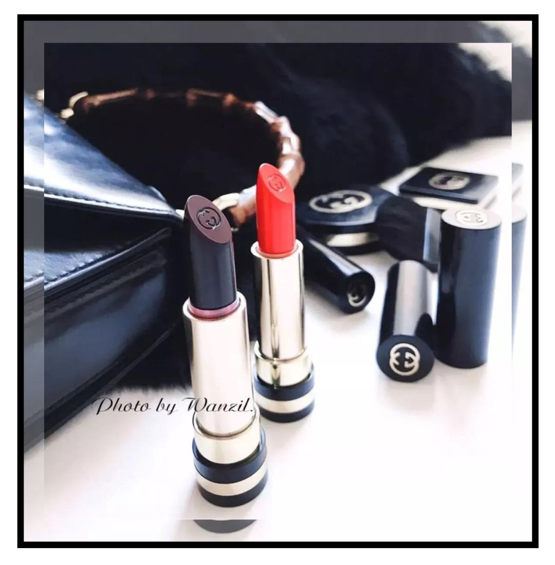 gucci的新口红有多吓人就有多美,试色gucci最值得买的口红