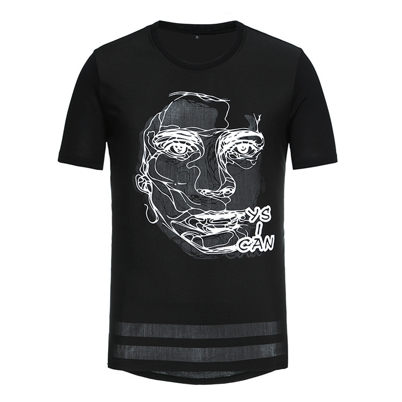 印花黑t穿搭技巧,印花翻转