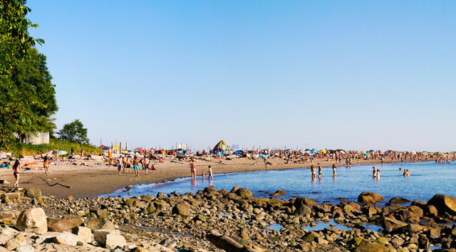加拿大海滩绝美风光,加拿大的夏日海滩