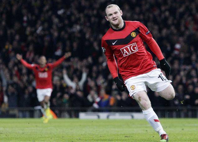 从足球明星到街头足球表演,贝克汉姆和鲁尼巅峰实力