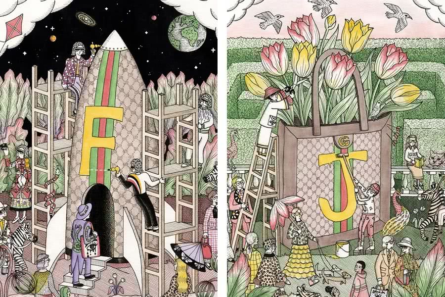 2019春夏男装走秀前试装王俊凯,王俊凯红衣时装周