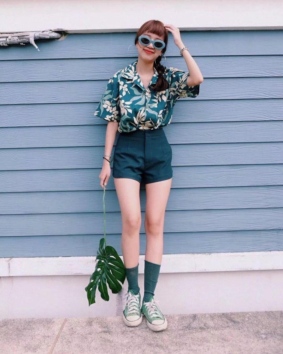 胖脚穿短裤怎么搭鞋子,短裤搭配平底鞋好看吗