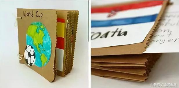 幼儿园创意足球手工简单,3-6岁幼儿手工简单世界杯