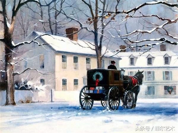 法国画家皮尔斯人物油画作品,保罗兰德水彩作品