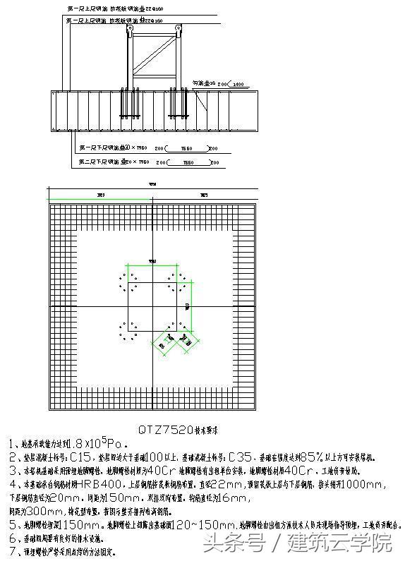 塔吊基础防雷接地施工全过程,塔吊基础施工流程