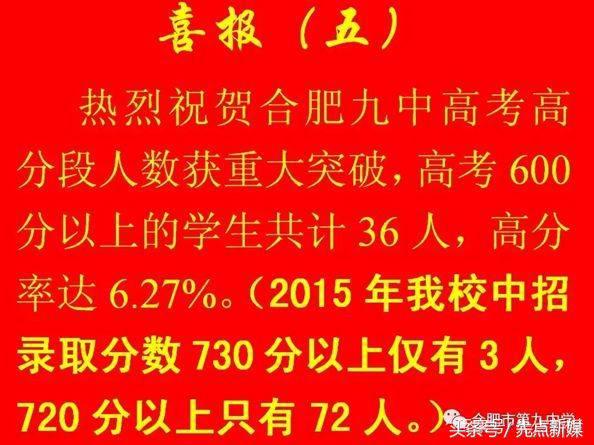 2019合肥各校高考喜报,合肥高中学校2018高考升学率排名