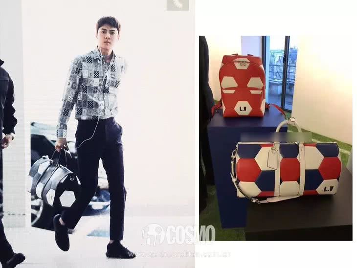 我必须穿最fashion的运动装看我“男票”踢球