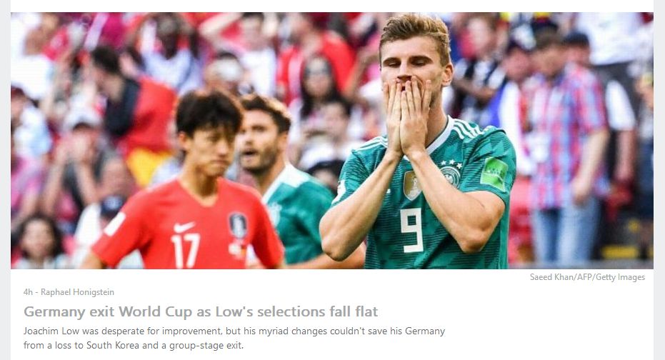 假装看过球丨从读秒绝杀到提前回家，冠军魔咒是德国队最好的借口