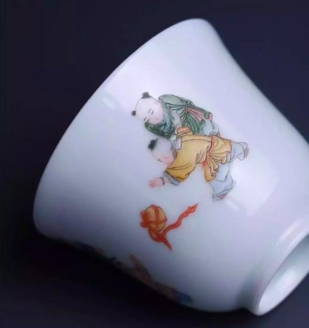 陶瓷图画小人,景德镇陶瓷绘画人物肖像