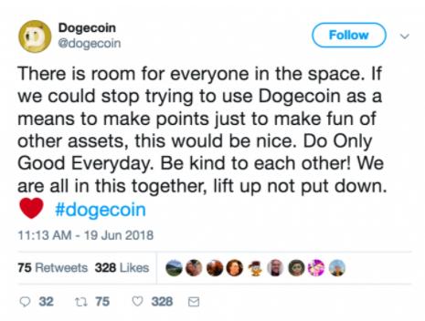 忘了*币特比**吧，狗币使你快落「doge脸」