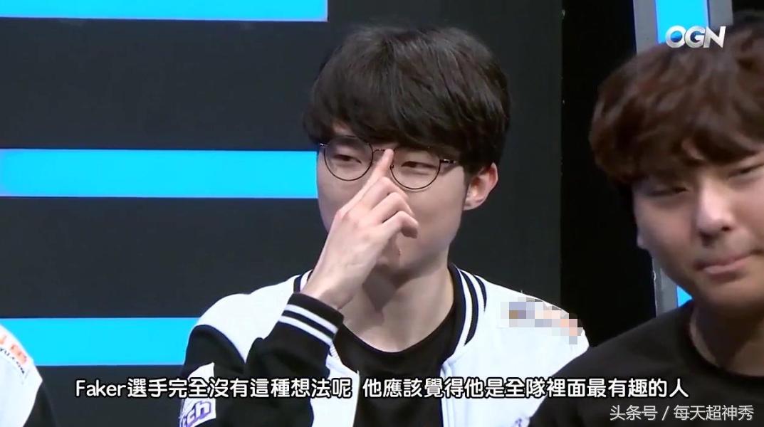 skt鎵撹触faker琛ㄦ儏,skt鎴樿儨t1faker鍝藉捊鍝常