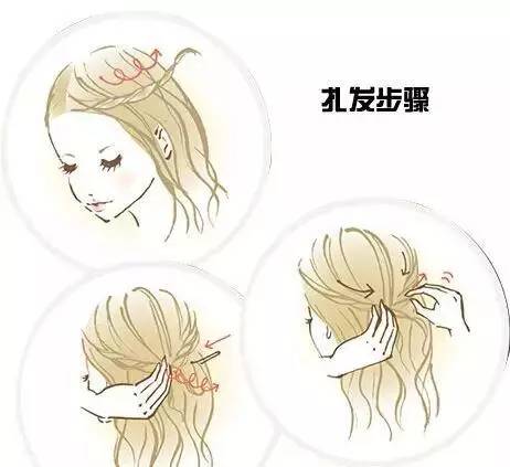 30-40岁女人烫发扎头发,烫发后怎么扎好看2019