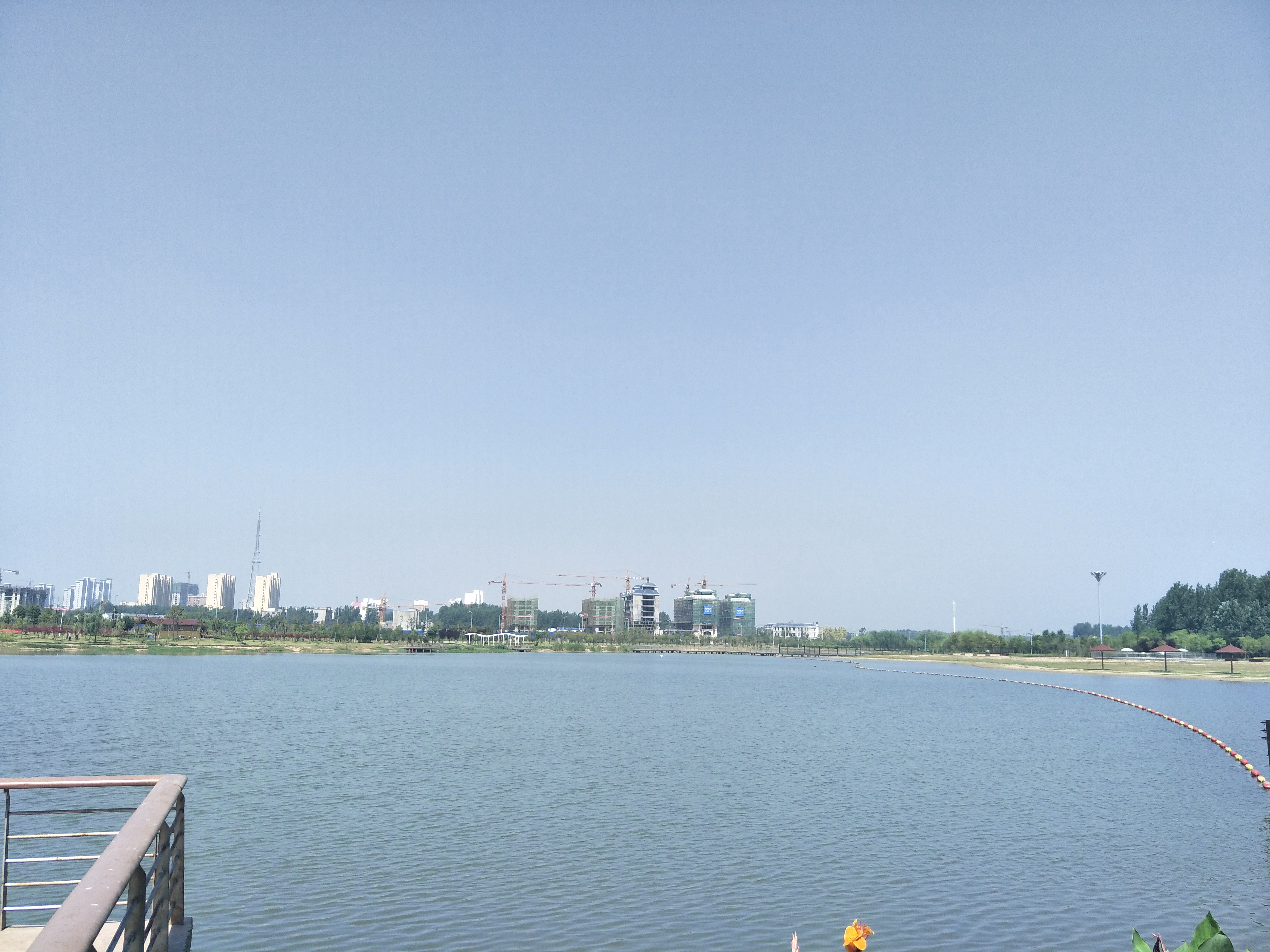 新蔡一个五湖环绕的生态水城,新蔡生态水城宣传片