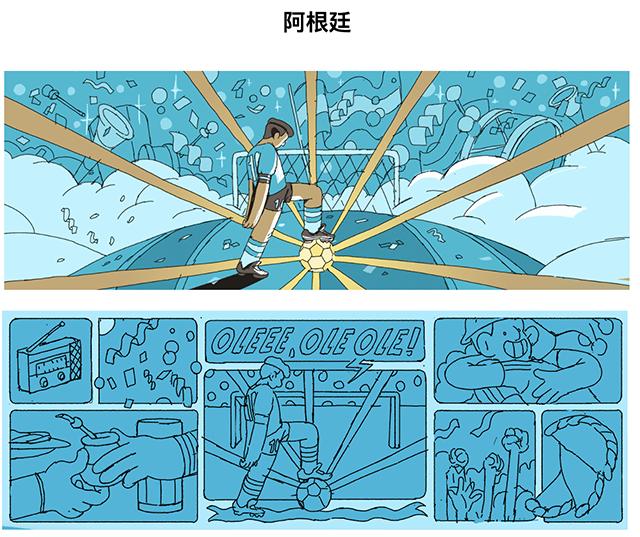 doodle涂鸦手绘,世界杯涂鸦艺术