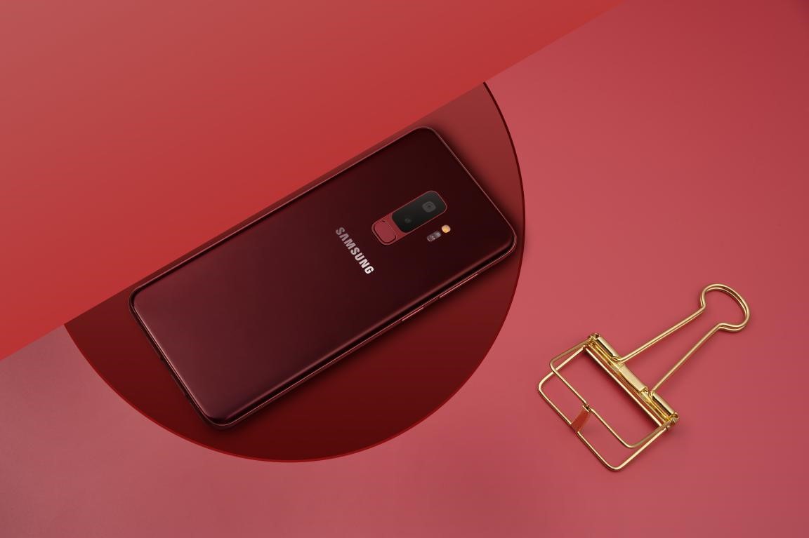 三星s9勃艮第红开箱测评,三星s9勃艮第红