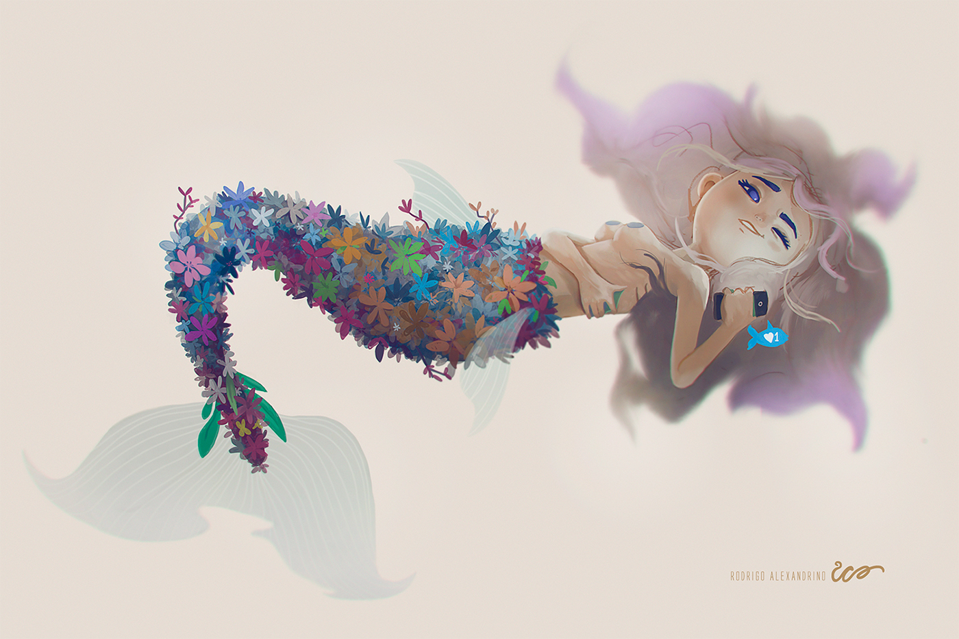 插画procreate绘画教程,rodrigo插画大全