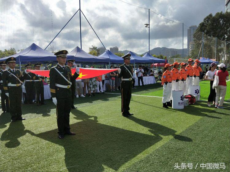 微马救护队“联建杯”开幕式执勤纪实