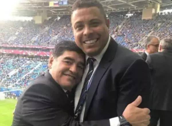 马拉多纳大罗克里斯蒂亚诺,马拉多纳与小罗