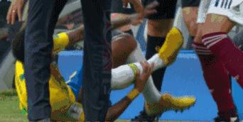 内马尔假摔2018年世界杯恶搞视频,世界杯内马尔假摔搞笑