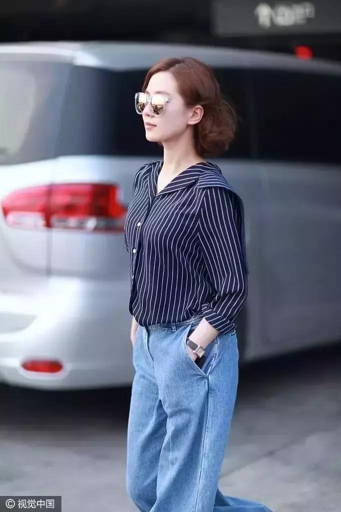 奚梦瑶露脐装搭配,奚梦瑶背心穿搭