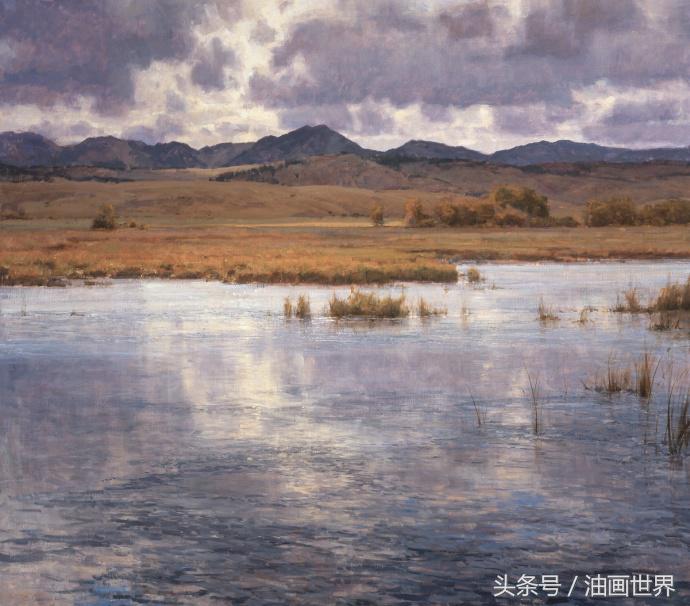 法国画家lucdidier风景油画欣赏,俄罗斯画家阿列克谢的风景油画