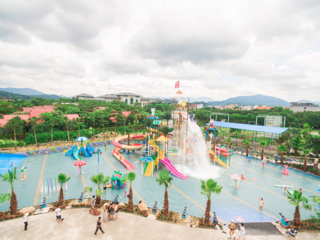 清远佛冈聚龙湾温泉,暑期聚龙温泉