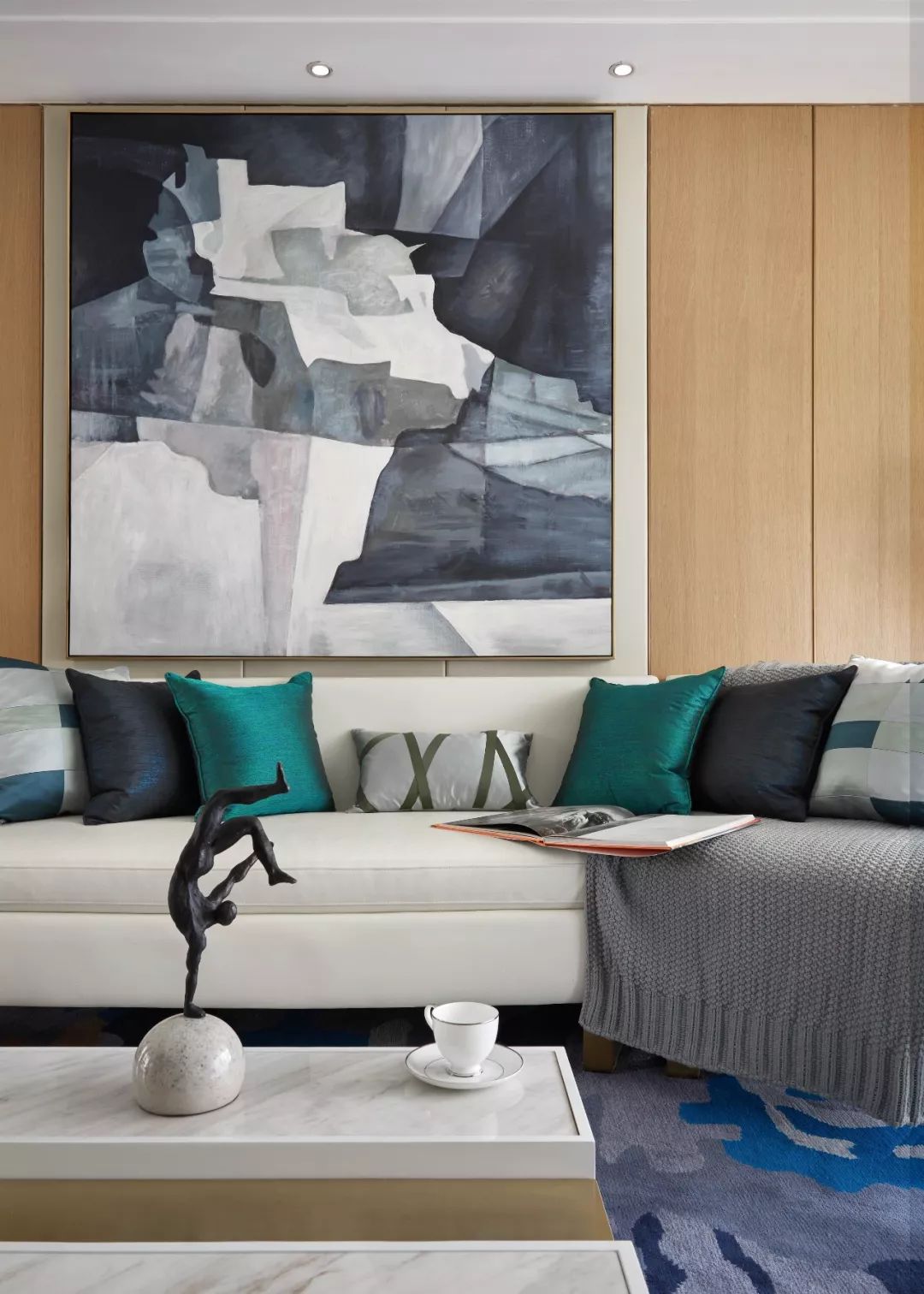 120平现代轻奢风格别墅,120平现代简约风格样板房